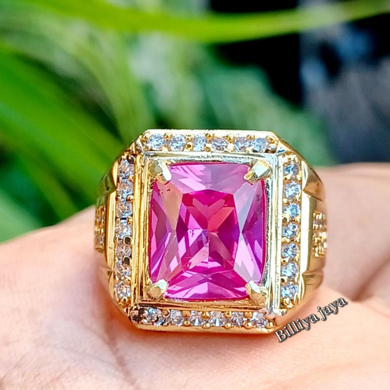 CINCIN BATU MERAH SIAM ROSE ASLI BANGKOK