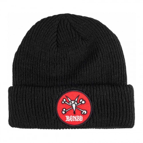 Beanie Powell Peralta Powell Peralta Red Vato Rat - Black