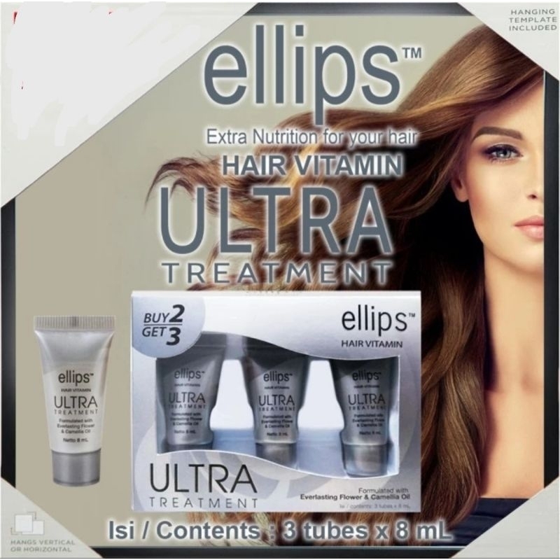 Promo Sale Ellips Hair Vitamin Ultra Treatment & Hair Mist Fragrance