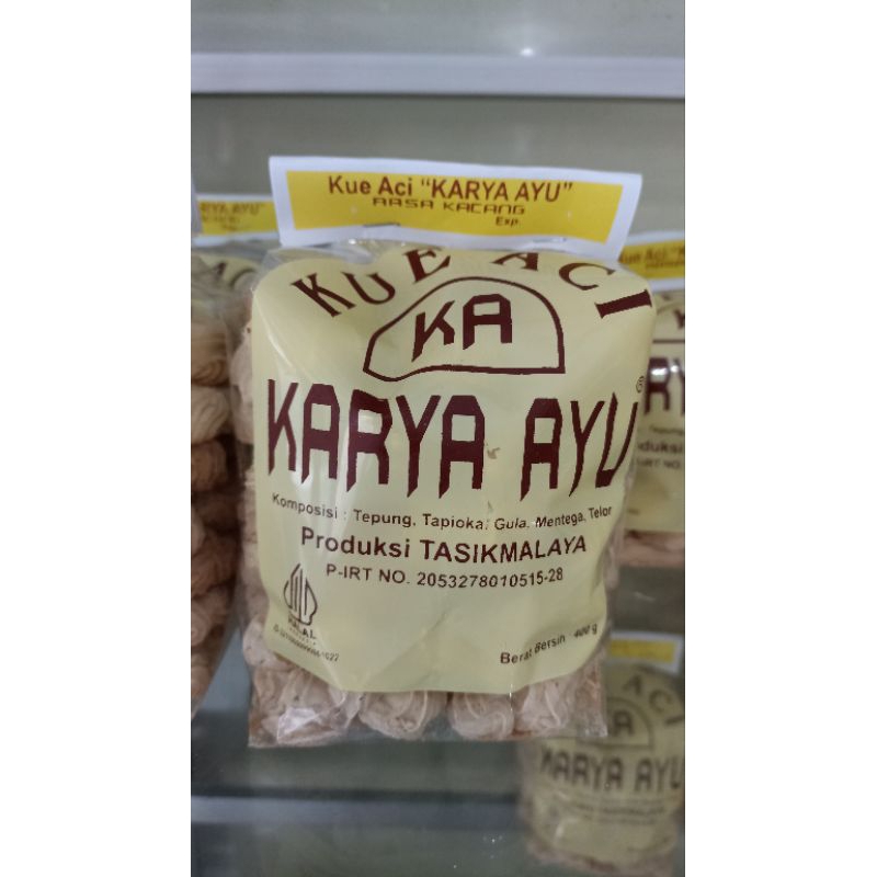 

Kue aci karya ayu rasa kacang