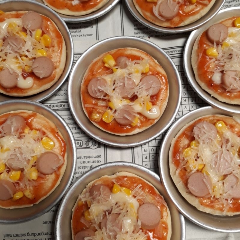 

Pizza Mini Frozen isi 6 pcs/pack D. 10cm HALAL
