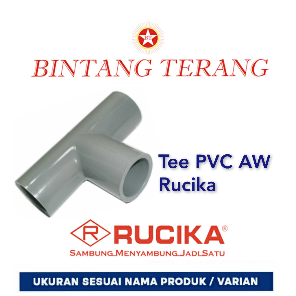 Tee 2" AW Rucika / Tee PVC Aw 2" Rucika