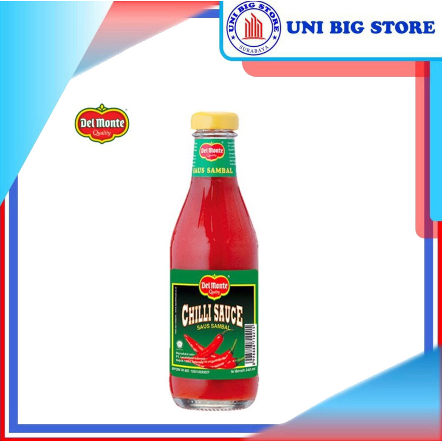 

Delmonte Saus CHILI Chilli Sauce 330 ml Saus Sambal 340