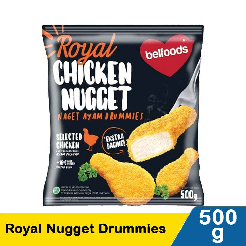 

BELFOODS NUGGET DRUMMIES 500GR