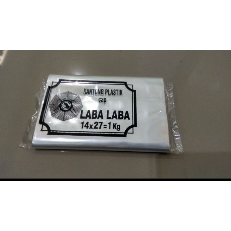 Plastik Bening 1Kg Merek Laba-Laba