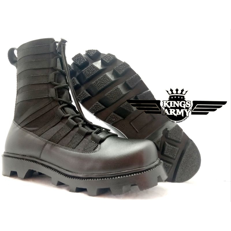 Sepatu PDL Ninja Radial Kings Army Kulit Asli type K-034