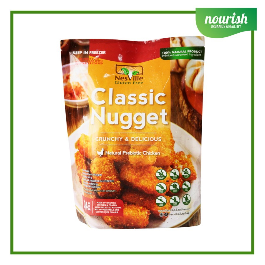 

Nesville CLASSIC NUGGET Non GMO,GLUTEN FREE,HALAL-Jakbar