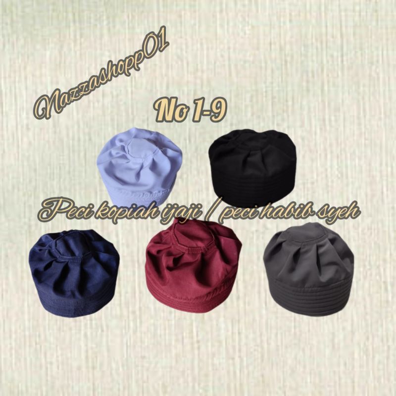 peci kopiah ijaji/ peci habib syeh