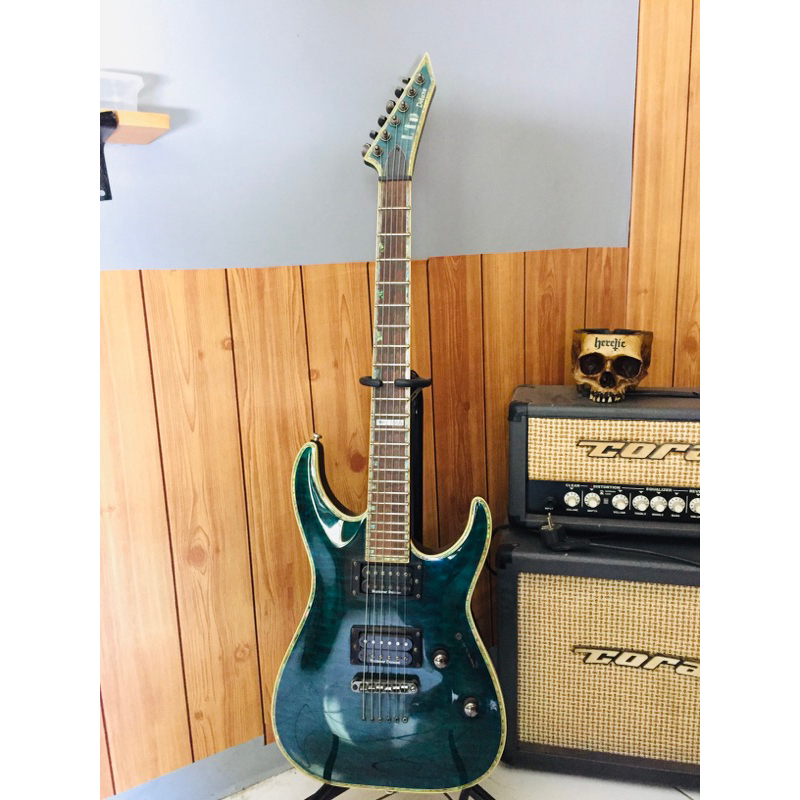 gitar LTD deluxe second original