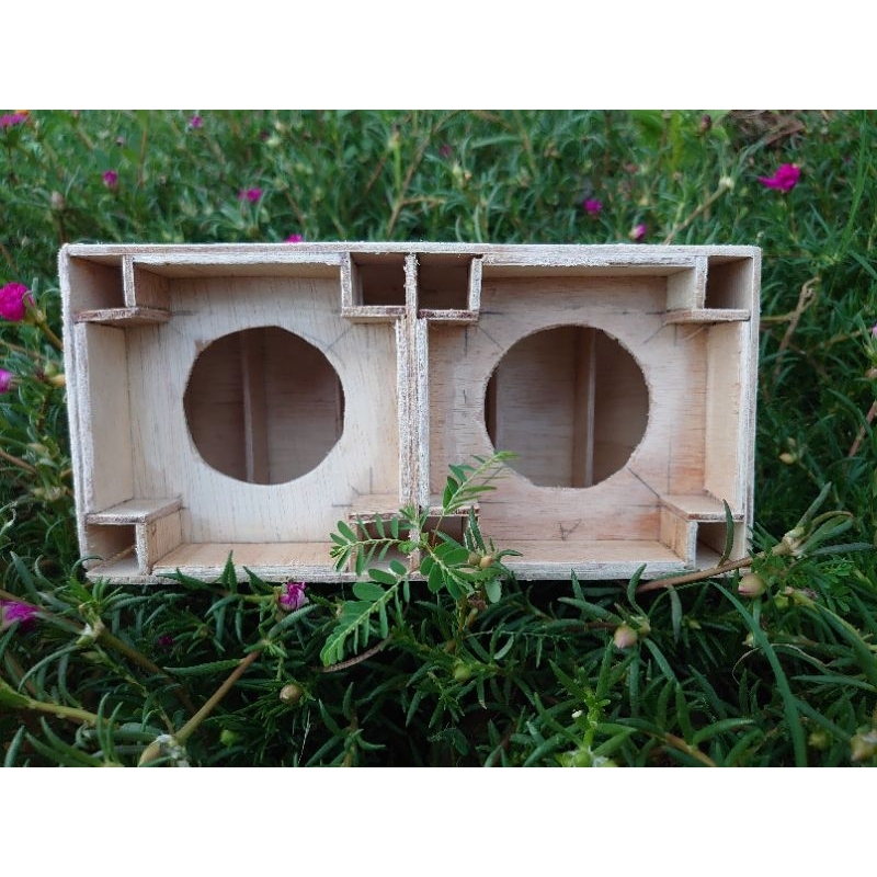 Box Miniatur Model Planar untuk Speaker 2 - 3 inch, double atau single