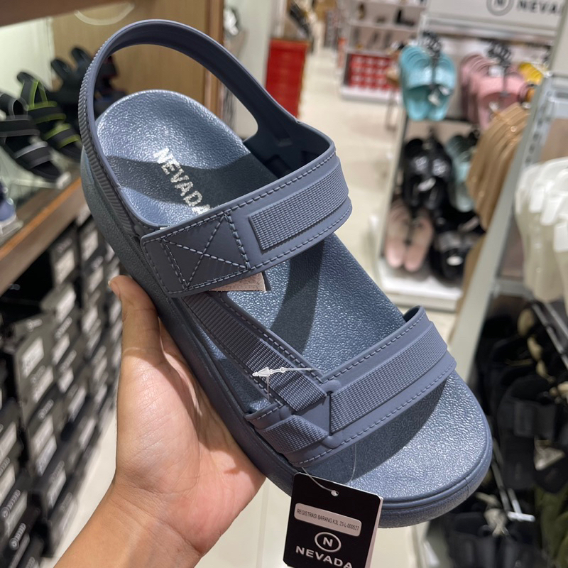 SEPATU SANDAL TALI EMPUK DAN RINGAN BU NEVADA BRAND ORIGINAL MATAHARI DEPT STORE