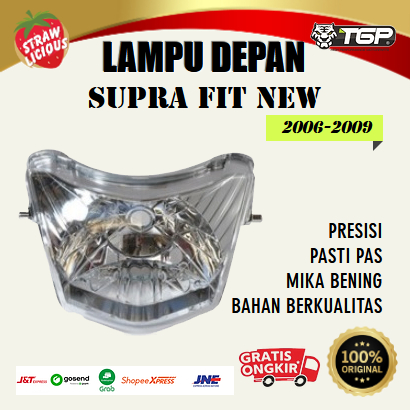 Lampu Depan Reflektor Supra Fit New Motor Honda Variasi Aksesoris TGP