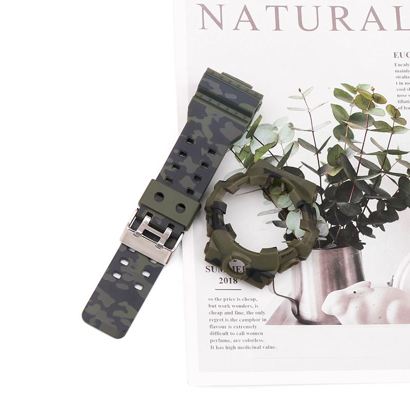 BNB STRAP BAND BEZEL CASIO GSHOCK G SHOCK GA 700 GA 710 GA700 CAMO GREY