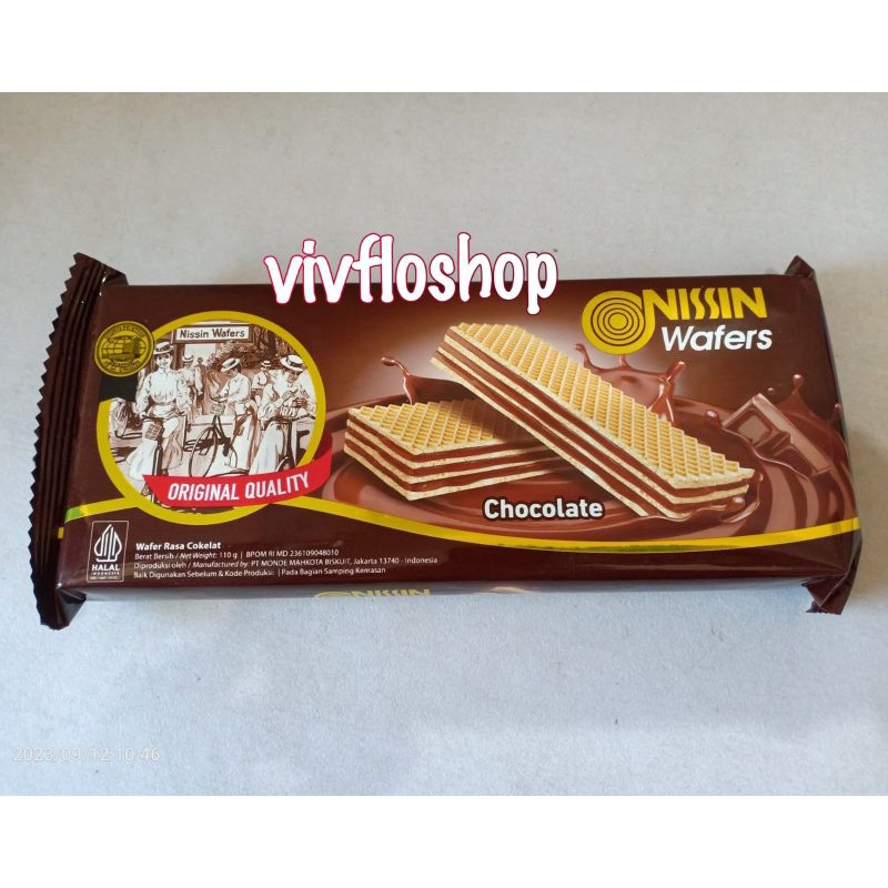 Kardusan & Eceran Wafer Nissin / Nissin Wafers Kemasan 110 gram