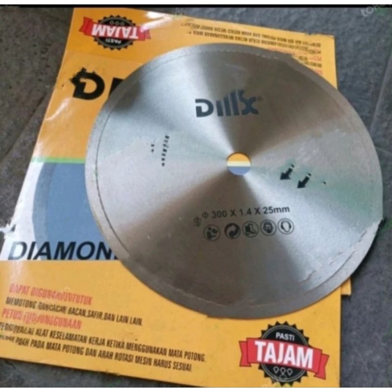 Mata Gerinda Potong Batu 10" inch DMX/ Diamond Wheel