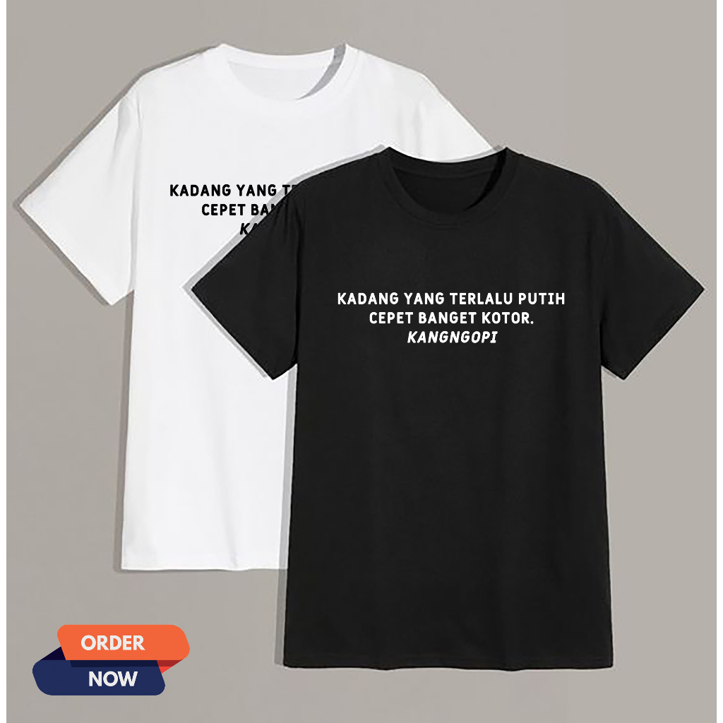 KAOS KATA KATA WANITA / BAJU ATASAN / PLESETAN