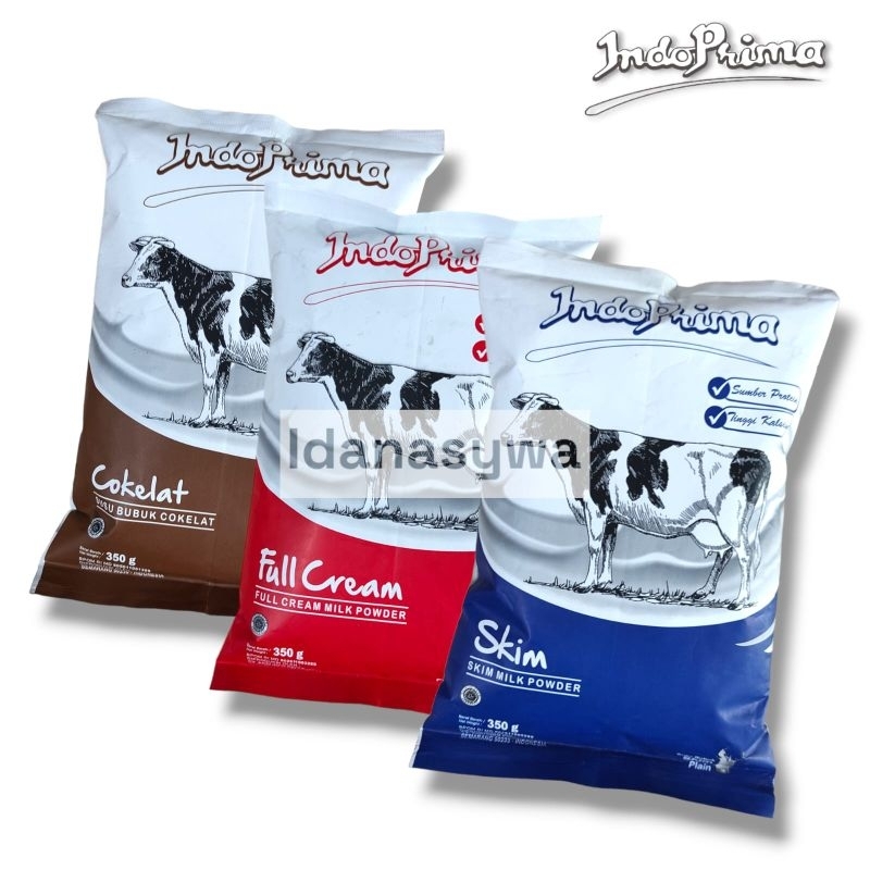 

Indoprima 350gram Coklat,Fullcream dan skim Gemuk badan