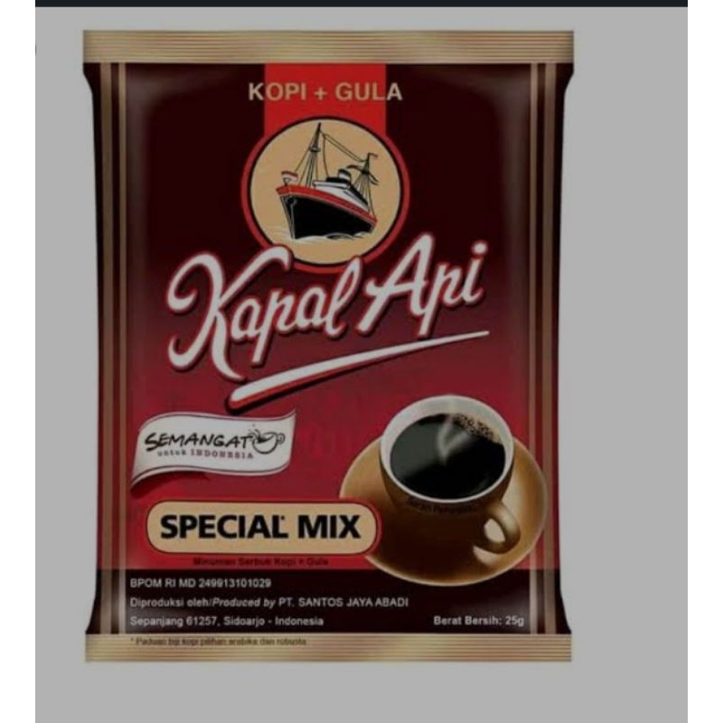 

kopi kapal api spesialmix 1 renceng