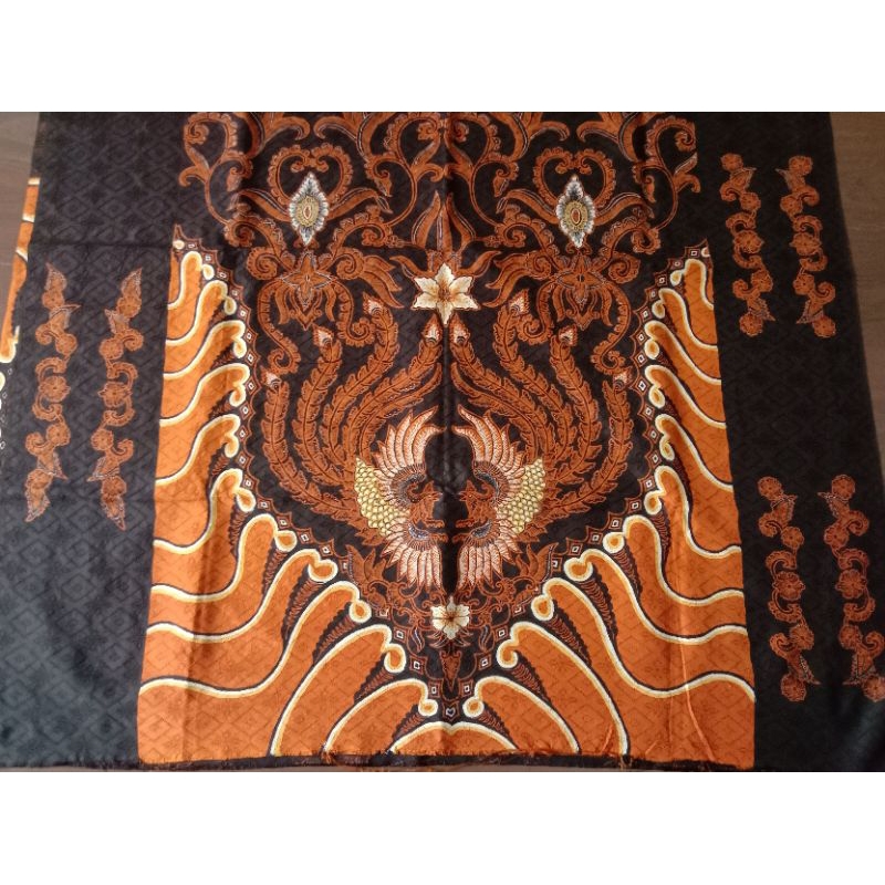 PREMIUM!!! KAIN BATIK KEMEJA POLA FULL TULIS/ BAHAN SUTRA BARON/ ASLI BATIK PEKALONGAN