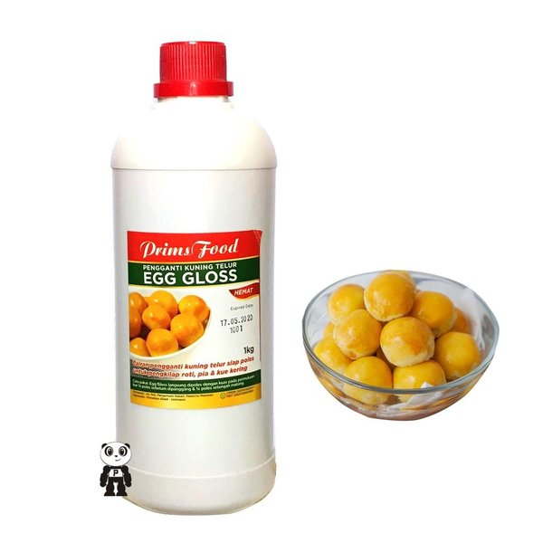 

Primsfood Egg Gloss 1kg (Pengganti Kuning Telur / Olesan Nastar)