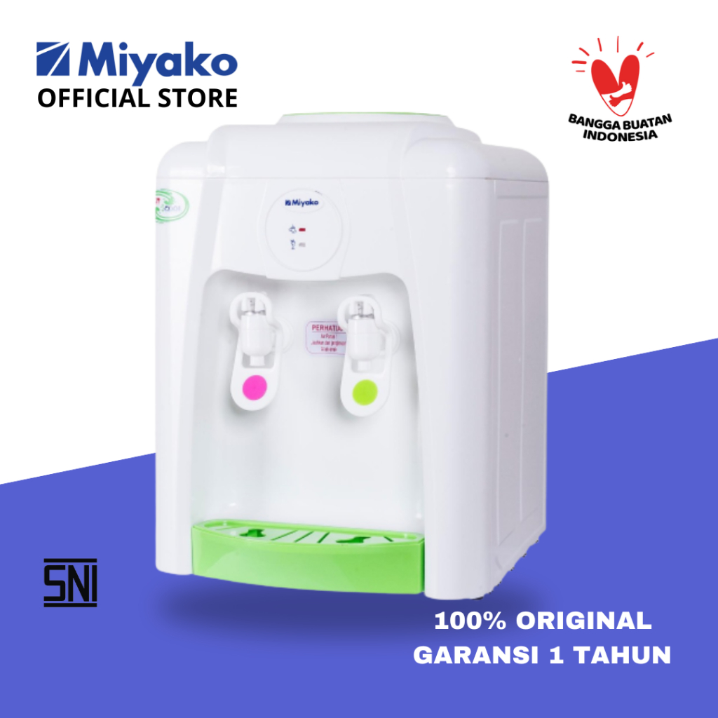 Dispenser Miyako WD290PHC - Putih Hijau - HOT COOL