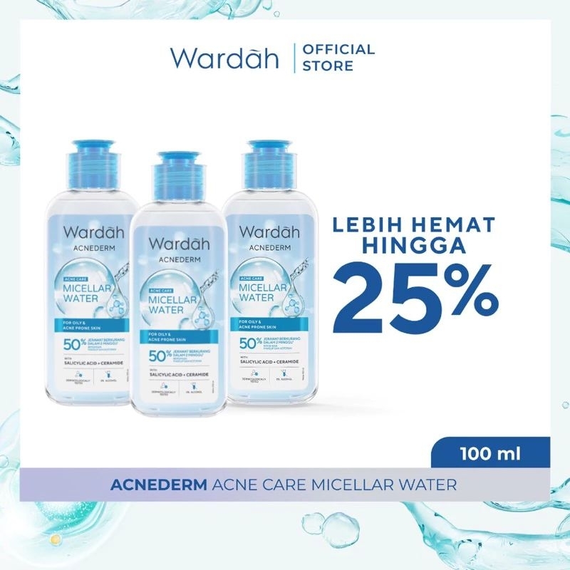 Wardah Acnederm Micellar Water