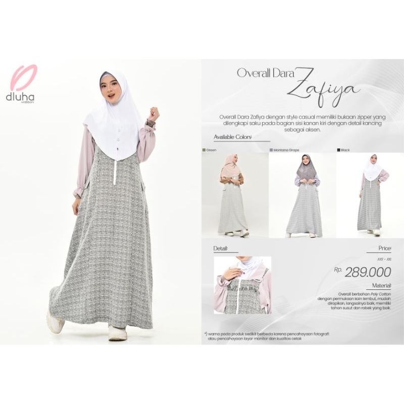 Overall Dara Zafiya Rabbani Dluha