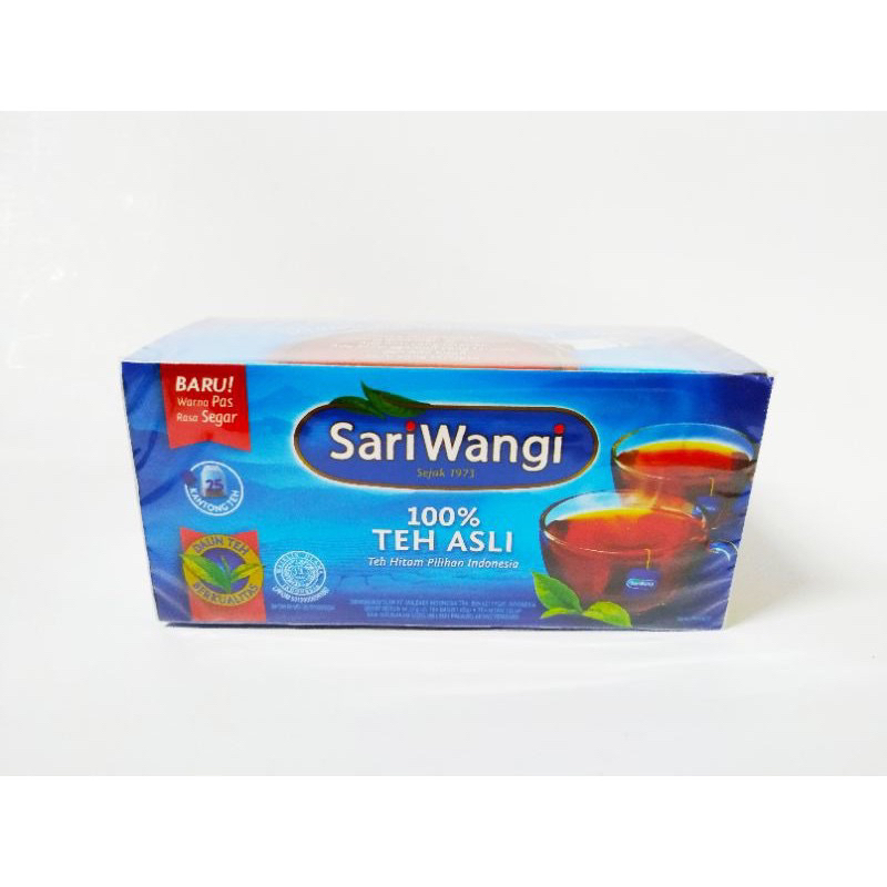 

Teh Sariwangi Celup kemasan box Isi 25