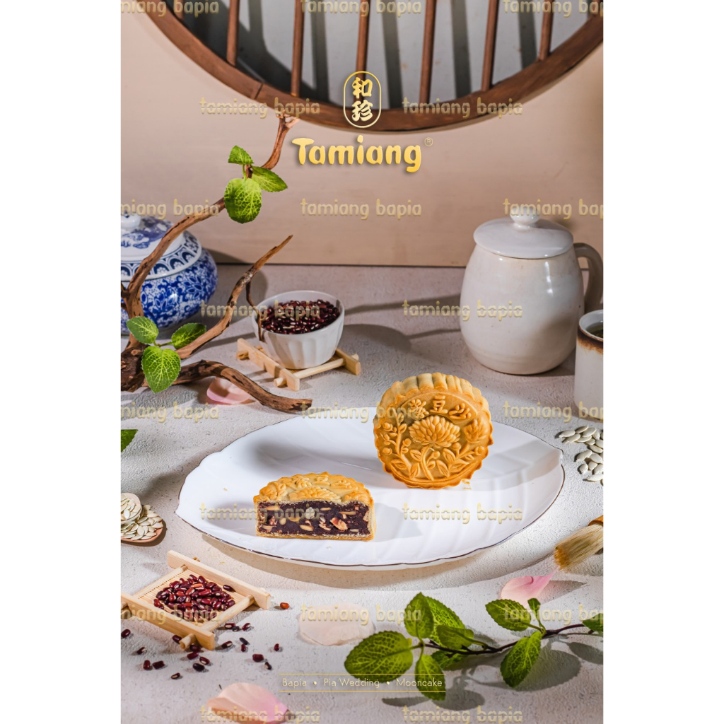 

Mooncake Vegetarian Kacang Hitam