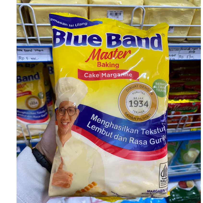 Blue Band Margarin Master 1Kg / Blue Band Margarine 1Kg Kemasan