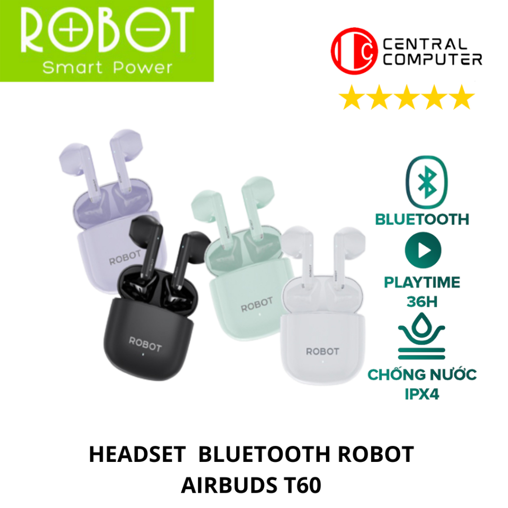 ROBOT Airbuds T60 / HEADSET BLUETOOTH