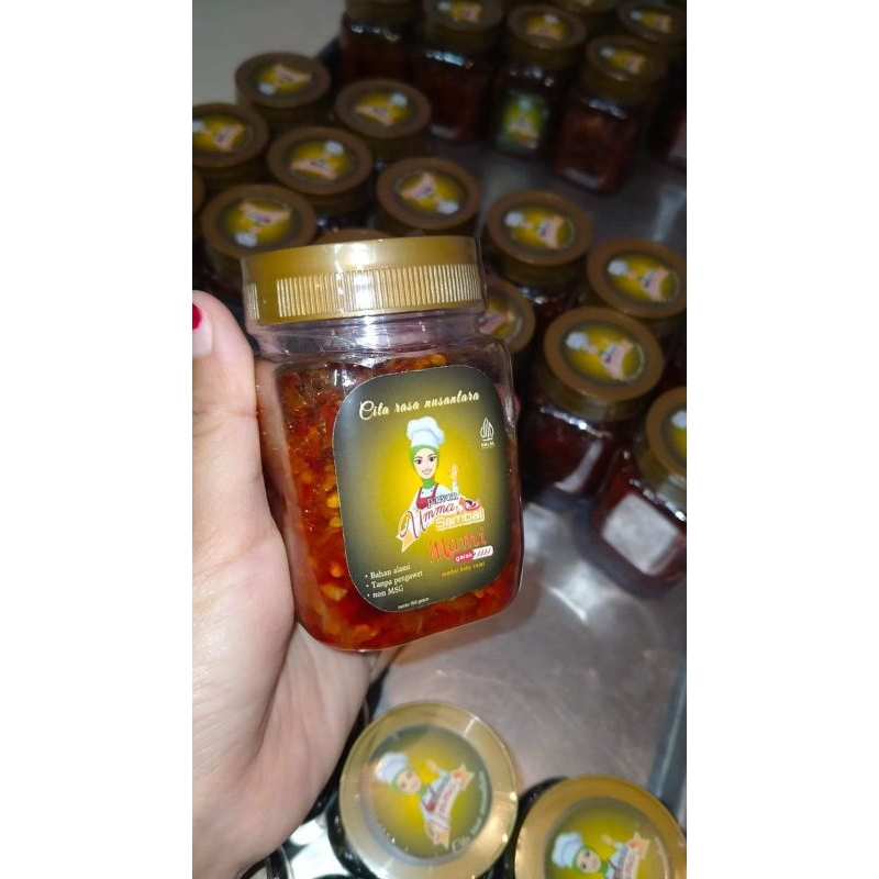 

sambel cumi/sambel baby cumi/sambel pedas/sambel homemade/saos cabe