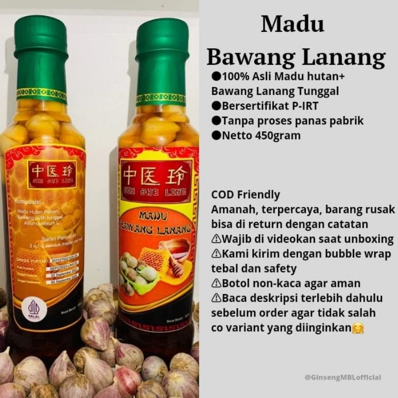 

Madu Super Bawang Lanang 500gr