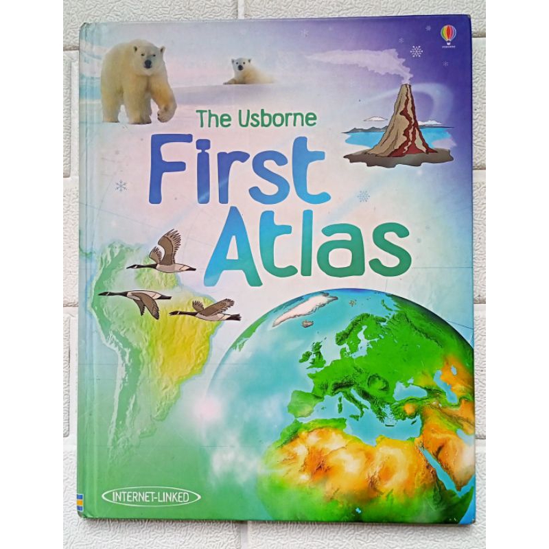 The Usborne First Atlas (Ori, Bekas, Preloved)
