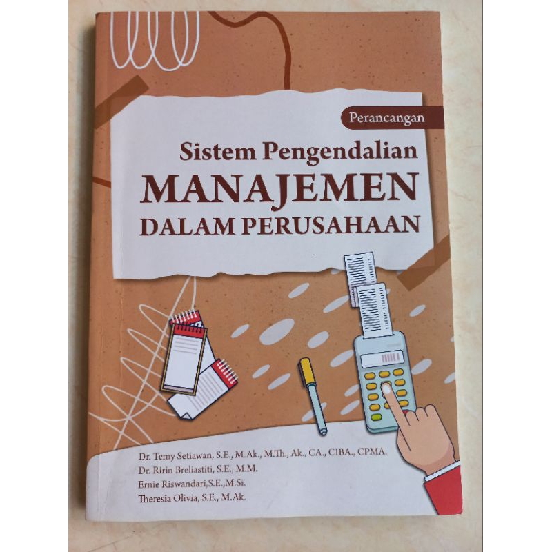 

Buku sistem pengendalian manajemen