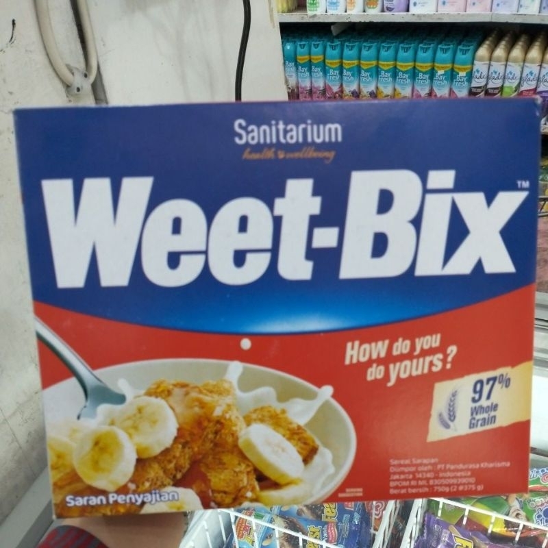 

Weet Bix Cereal Sereal Gandum 750gr Impor Australia