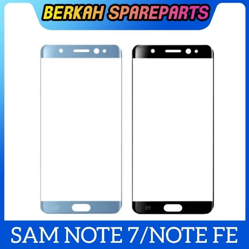 KACA DEPAN KACA LCD SAMSUNG NOTE 7 / NOTE FE GLASS LCD TOUCHSCREEN ORI