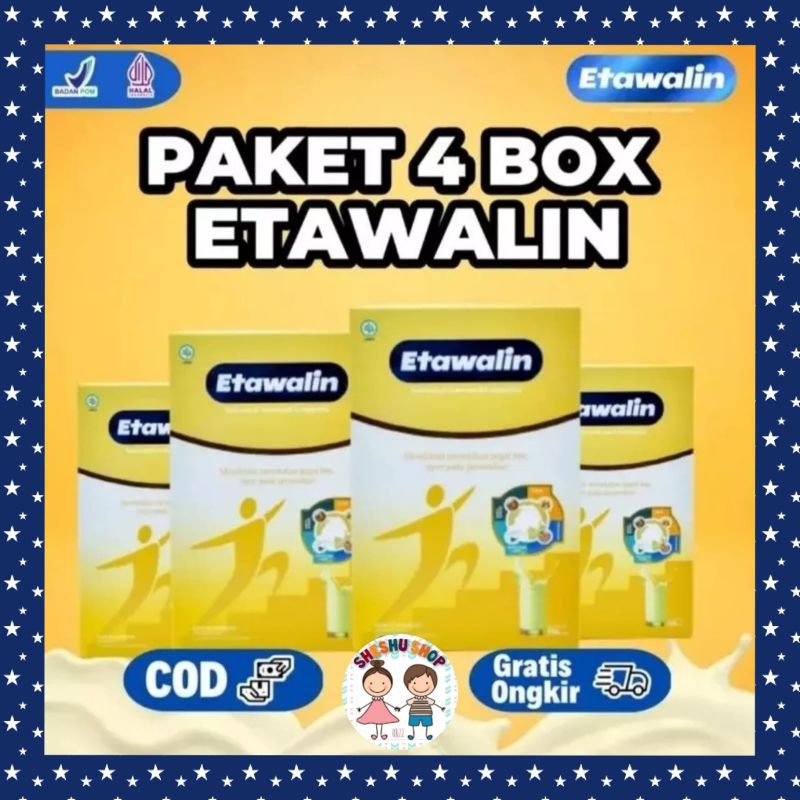 

PAKET 4 BOX ETAWALIN SUSU KAMBING ETAWA ORIGINAL ATASI NYERI SENDI SAKIT LUTUT TULANG ASAM URAT KOLESTEROL