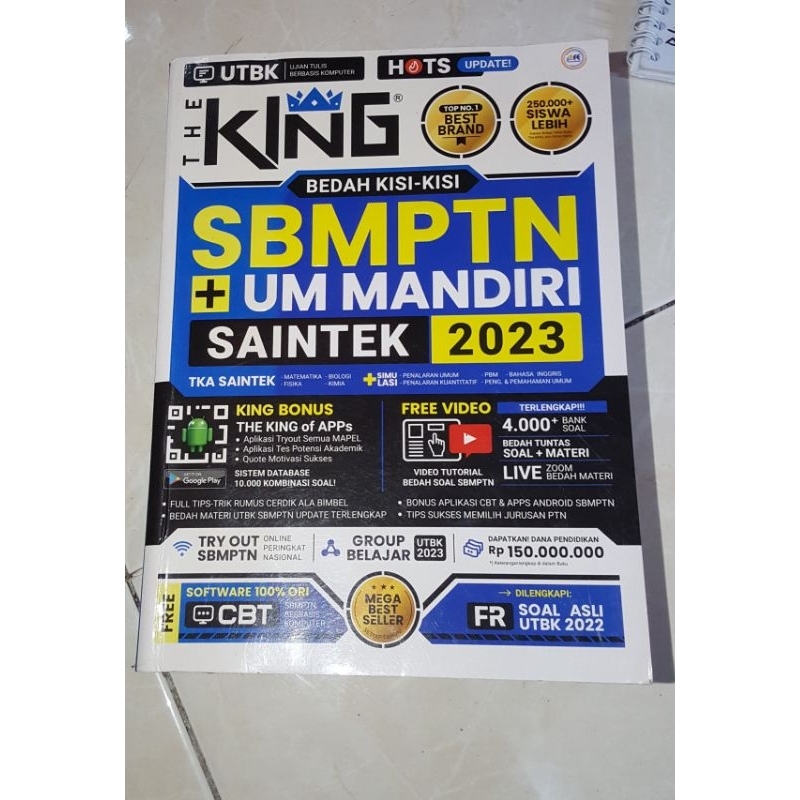 [PRELOVED] BUKU THE KING & CUWPRINT