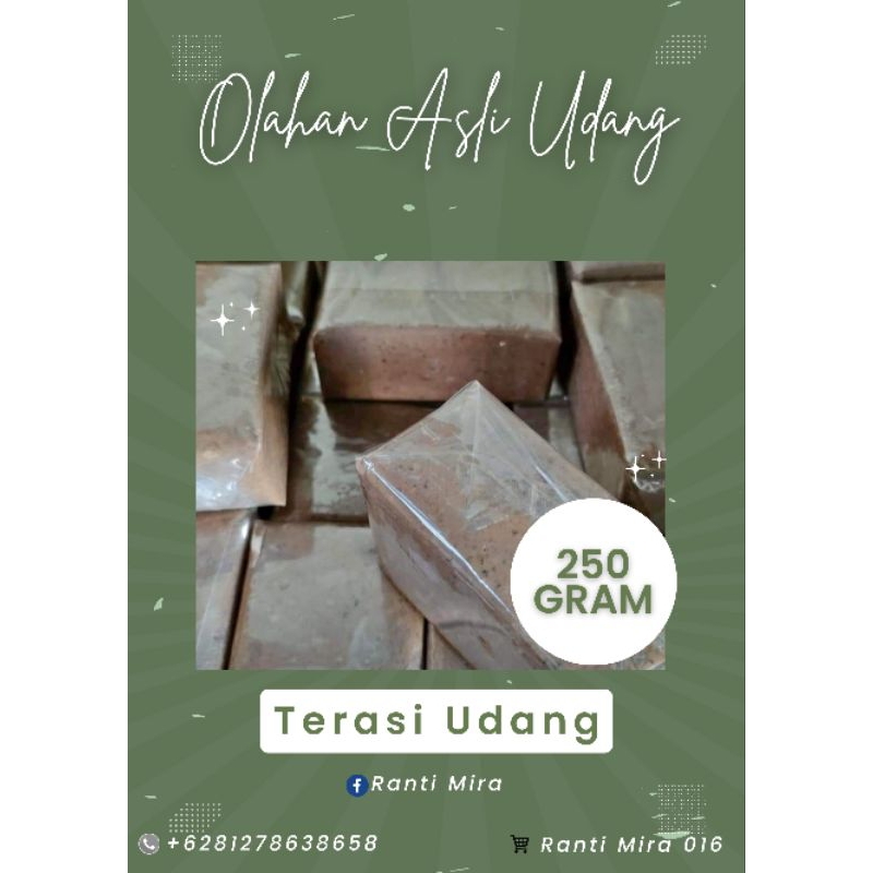 

Terasi Udang khas Banyuasin