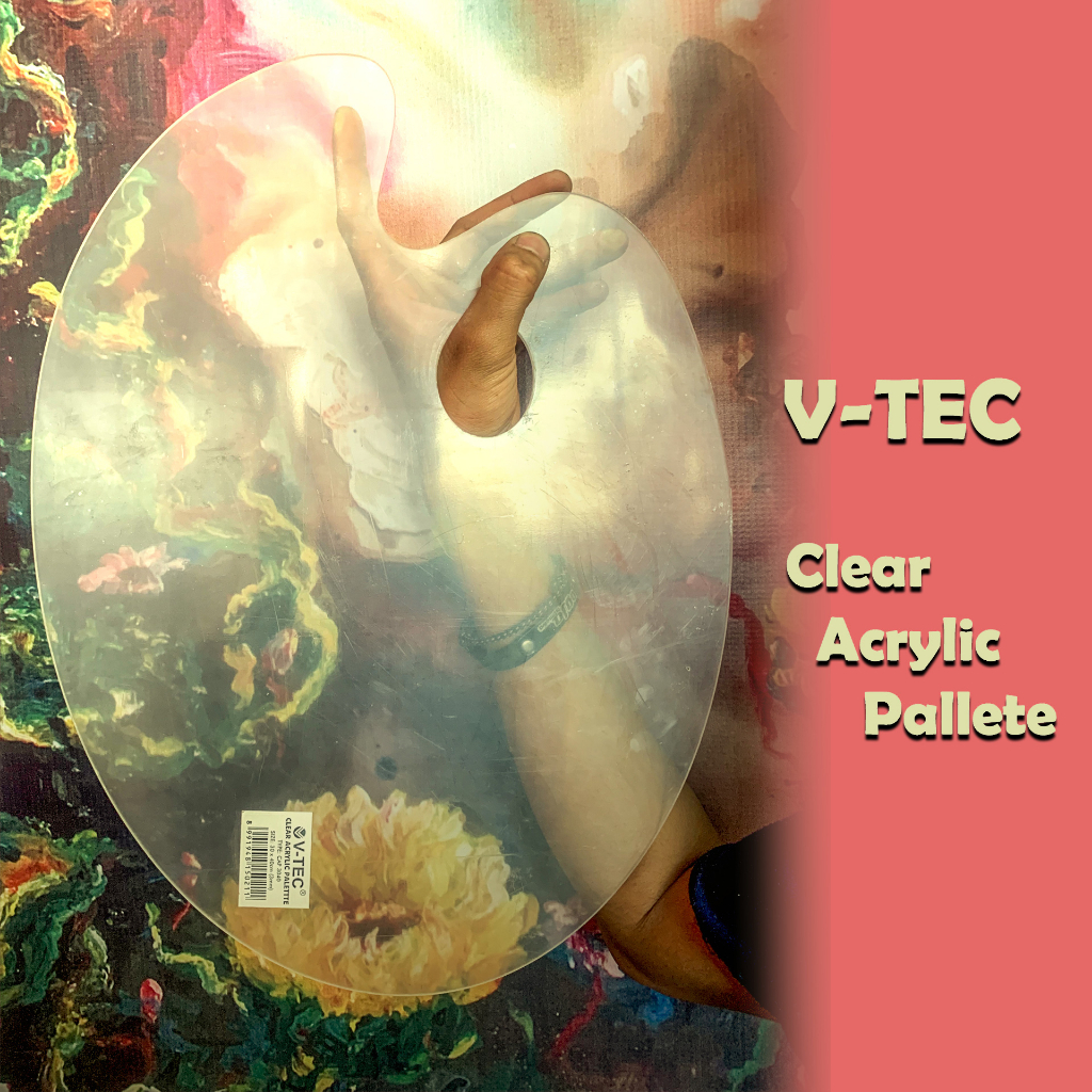 

Pallete Acrylic Clear / Palet Lukis Akrilik / Palet Lukis / Palet Transparan