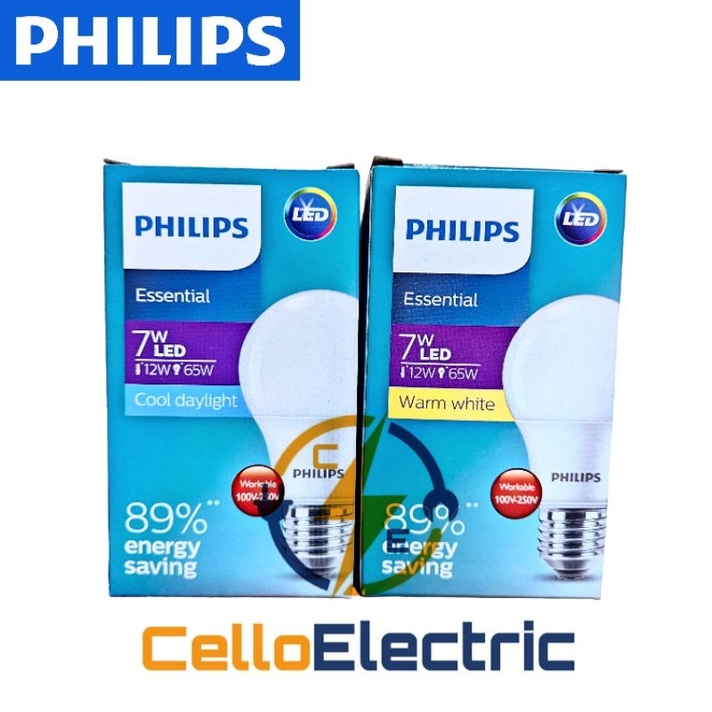 Led Philips Essential 7 W - Lampu Led Philips Essential 7 Watt