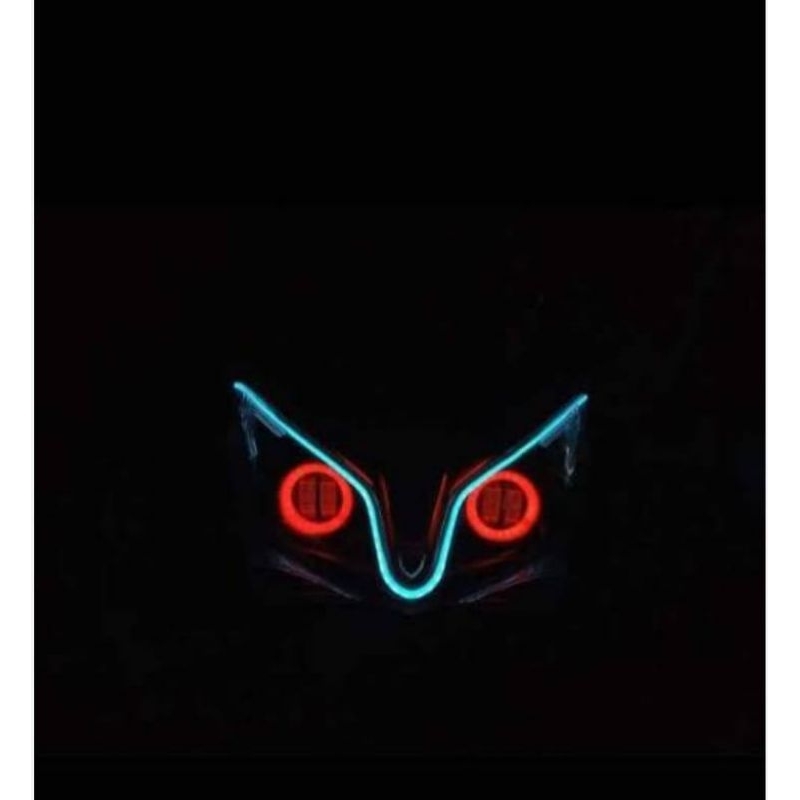 fulset reflektor honda vario 125 fi super old headlem daymaker deymeker projie lampu depan proji les