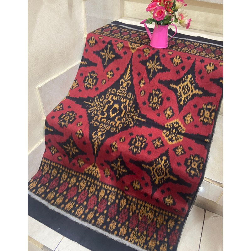 Kamen endek tenun lembaran // endek bali