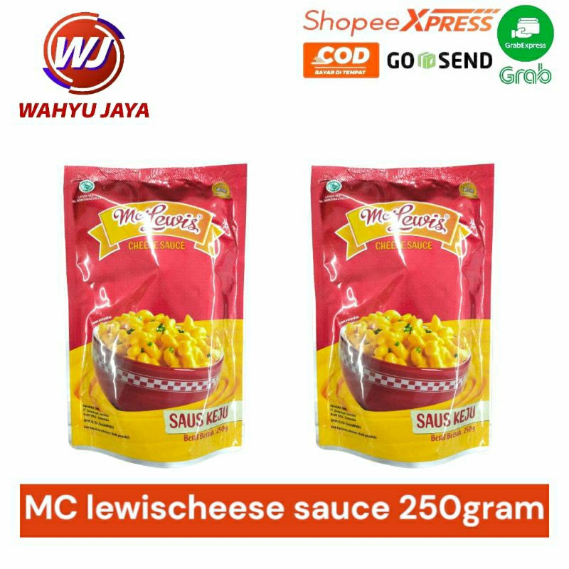 

Mc lewis cheese sauce 250gram