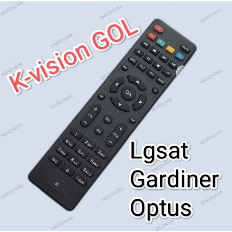 Remot Receiver Kvision LGsat/Gardiner/Optus Remot Kvision GOL