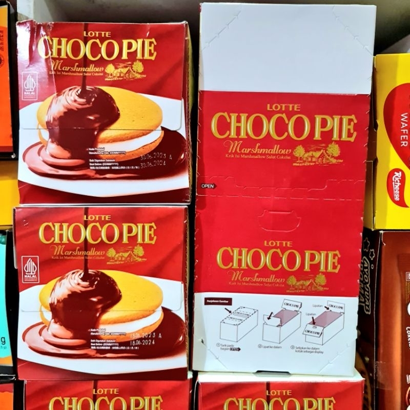 

Lottle Chocopie isi 12/ Cemilan Enak Lottle Choco Pie Marshmallow