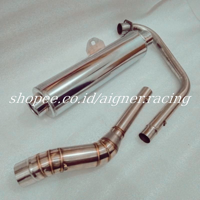 knalpot ckd fullsistem cb150r r15v3 mx king mx135 sonic fu verza megapro ori aigner
