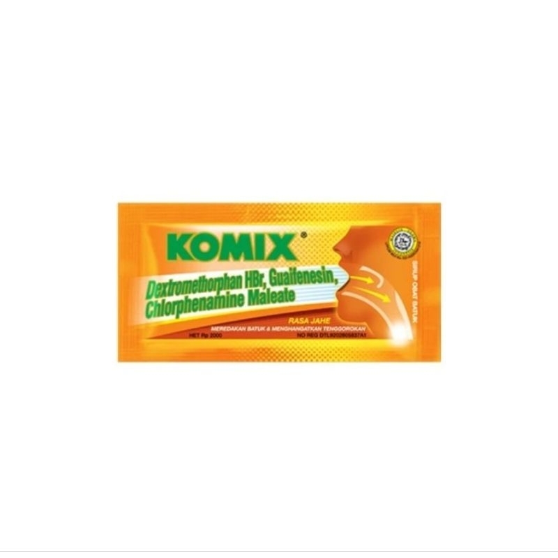 

Komix Rasa Jahe Sachet 7ml