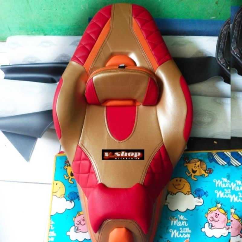 Jok Motor MBtech New Nmax 2022 2023 Nmax Old Jok Touring Terbaru Modif Cobra